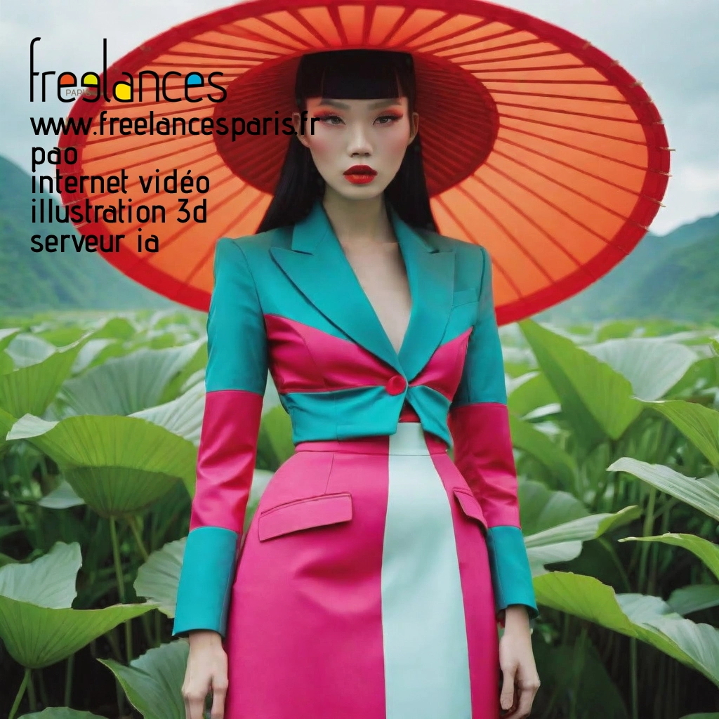 Pao mise en page internet vidéo illustration 3d serveur IA générative AI freelance paris studio de création magazines lhej7lt0